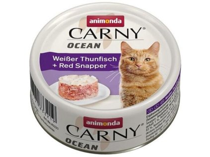 ANIMONDA konzerva CARNY OCEAN - tuniak + red snapper 80 g