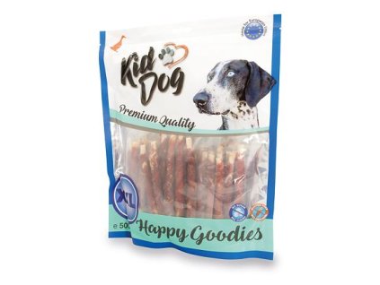 Mięso z kaczki KIDDOG na palcu bawolym - 8 mm/12 cm 500 g