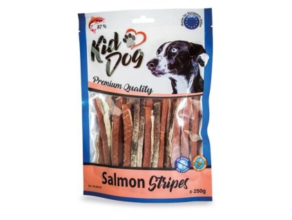 KIDDOG 100% losos v prúžku 250 g