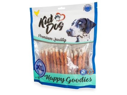 KIDDOG Hühnerfleisch am Büffelspieß – 8 mm/12 cm 500 g