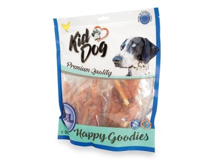 Ức gà xiên trâu KIDDOG mini 9 cm, 500g