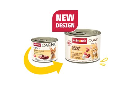 ANIMONDA Dose CARNY Kitten - Geflügelcocktail 200g