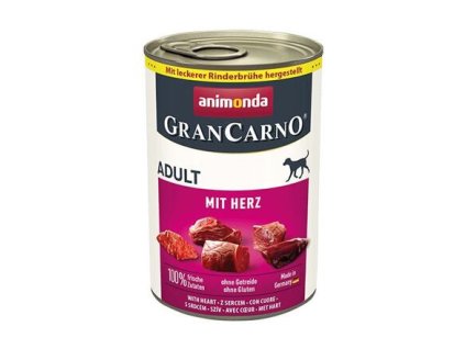 GRANCARNO Adult - se srdcem 400 g