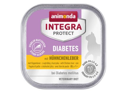 INTEGRA PROTECT Bệnh tiểu đường người lớn kèm gan gà cho mèo 100 g