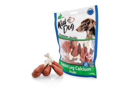 KIDDOG rabbit meat on a calcium cube 250 g