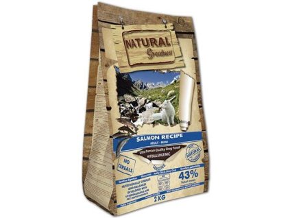Natural Greatness Salmon Recipe Mini Sensitive / losos