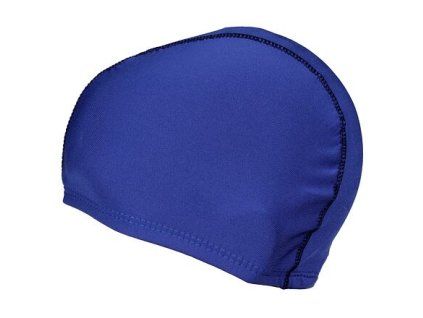Polyester Cap plavecká čepice royal balení 1 ks