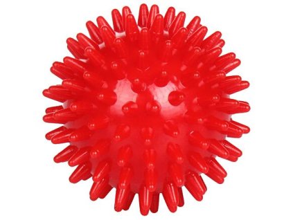 Piłka do masażu Soft 7 Piłka do masażu czerwona o średnicy 7 cm