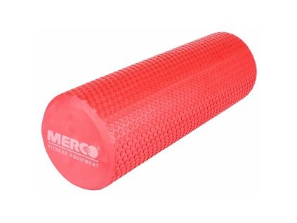 Wałek do jogi Yoga EVA Roller czerwony, długość 45 cm