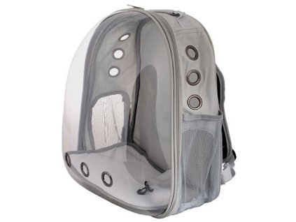 Petbag Ba lô trong suốt cho thú cưng màu xám gói 1 chiếc