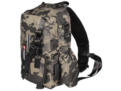 Fisherman rybářský batoh zelená camouflage balení 1 ks