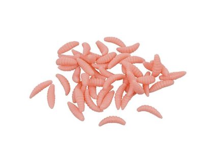 Bait Soft Worms Giun nhân tạo 50 con màu hồng gói 1 bộ