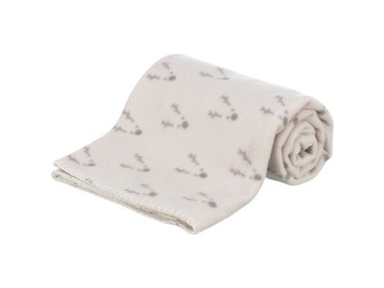 Chăn lông cừu giáng sinh Giáng sinh NATALYA, 100 x 70 cm, màu đỏ tía/xanh nhạt/xám