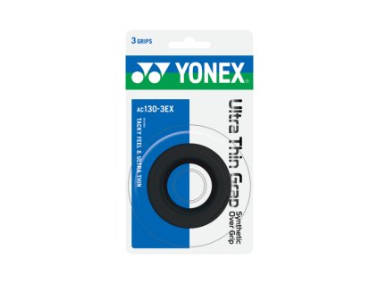 Omotávka YONEX Ultra Thin Grap 130 - černá
