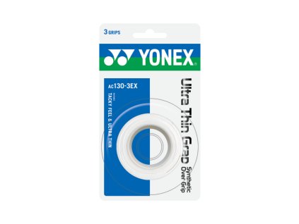 Omotávka YONEX Ultra Thin Grap 130 - bílá