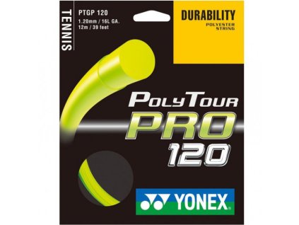 Tenisový výplet YONEX PolyTour PRO 120 - 200 m (Barva modrá)