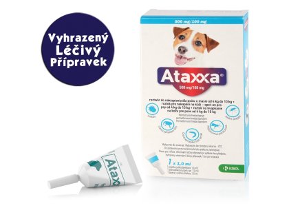 Ataxxa 500 Spot-on Dog M (do 10kg) - VLP