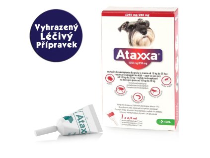 Ataxxa 1250 Spot-on Dog L (do 25kg) - VLP