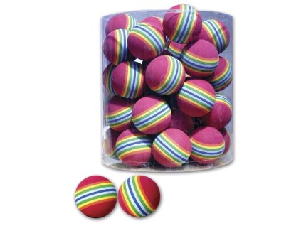 Míček duhový maxi, 4cm