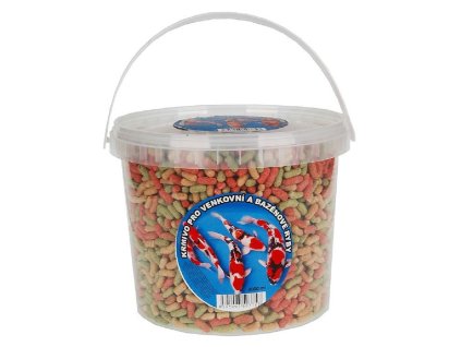 Apetit krmivo pro venkovní a bazénové ryby, kbelík 650g