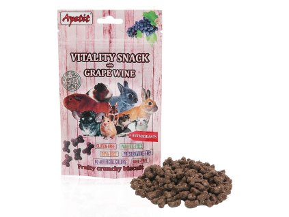 Apetit Vitality snack s hroznovým vínem 80g
