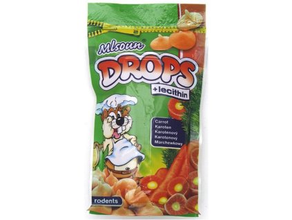 Mlsoun Drops karotenový, 75g