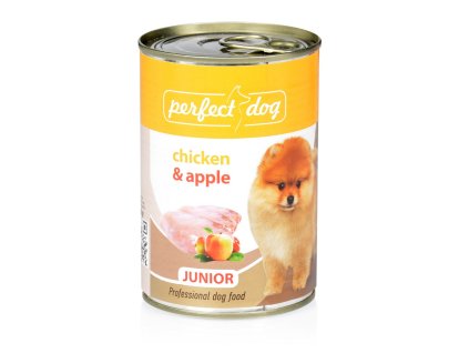 Perfect Dog Junior Chicken&Apple(kuře&jablka) 400g