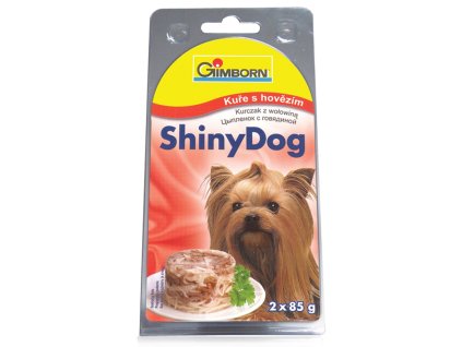 ShinyDog kuře+hovězí (2x85g)