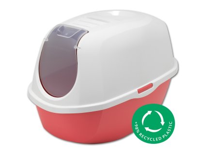 Kryté WC SMART CAT, korálová