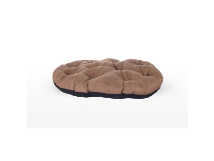 Poduška DUO č.6, hnědá