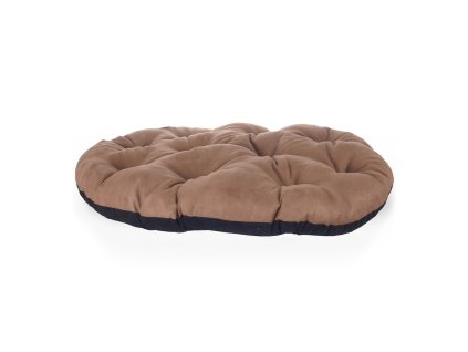 Poduška DUO č.7, hnědá