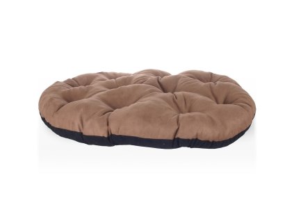 Poduška DUO č.8, hnědá