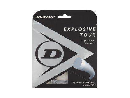Tenis struny DUNLOP EXPLOSIVE TOUR 17G 1,30 mm (délka 12 m)