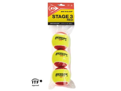 Tenisové míče DUNLOP STAGE 3