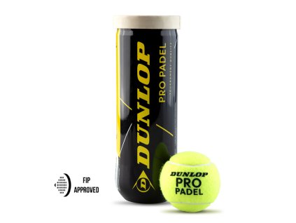 Padel míče DUNLOP PRO 3BT