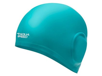 Volume Ear Cap koupací čepice tyrkysová balení 1 ks