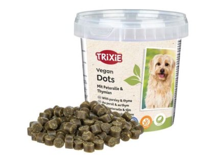 Vegan Dots, měkké mini válečky s petrželí a tymiánem, 200 g