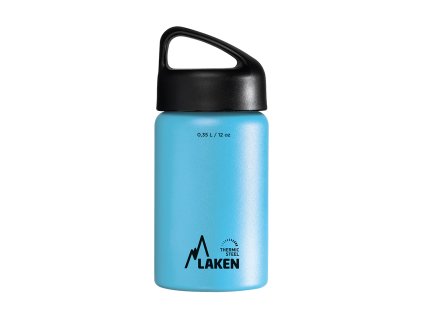 LAKEN Termoláhev ocel Classic 350 ml  světle modrá