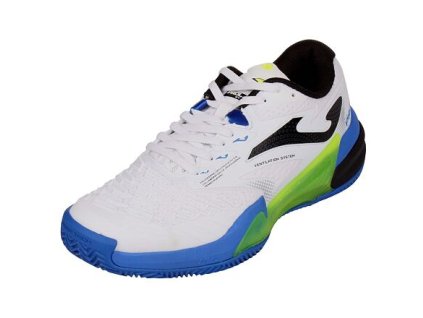 Roland Men 2402 Clay tenisová obuv bílá-modrá velikost UK 8,5