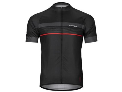 Dream 3.0 cyklistický dres černá-červená velikost oblečení L