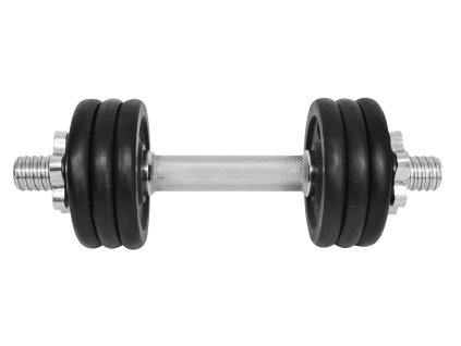 Výprodej - Činka nakládací LIFEFIT® jednoruční 8 kg, 30mm tyč/6x kotouč