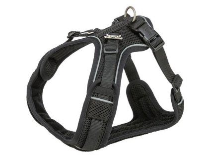 FlexMesh Premium postroj, široký střih, černá (Provedení L: 63-92 cm/ 25 mm)