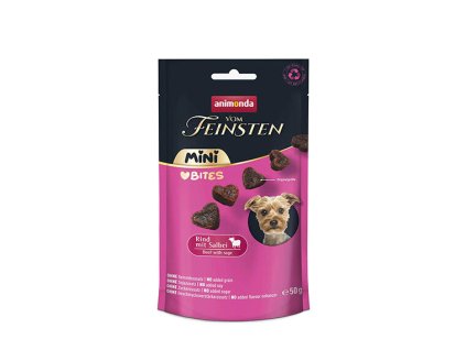 ANIMONDA VF Mini Bites pamlsky - hovězí, šalvěj 50 g