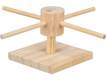 Kolotoč na zeleninu/ovoce,   22 x 8 x 22 cm, dřevo