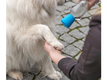 Mobilní sprcha pro psy,  ⌀ 5 x 5.5 cm, modrá