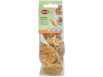 Cracker, sušenky pro hlodavce s mrkví, ø 4 cm / 150 g