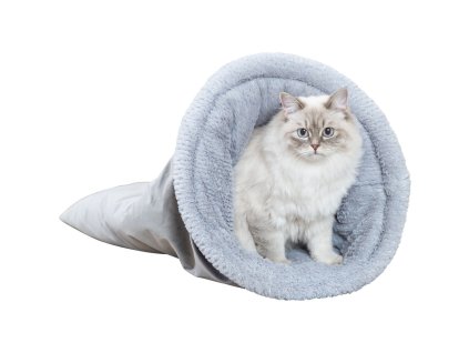 Vánoční sametový vak LIVIA Soft, o 40 × 60 cm, šedá