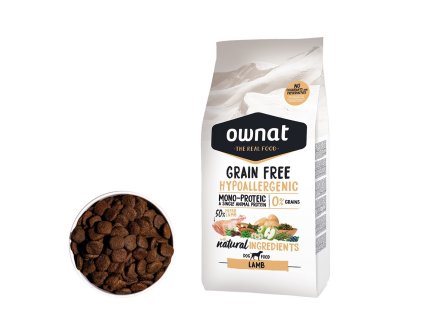 OWNAT GF HYPOALLERGENIC DOG Lamb 3kg