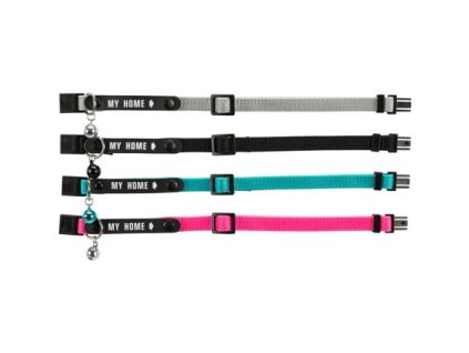 Výprodej - Nylonový obojek pro kočky s adresářem