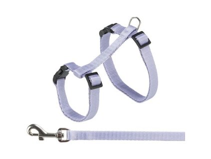 Výprodej - Postroj pro kočky s vodítkem, 27-45 cm/ 10 mm, 1,2 m, různé barvy